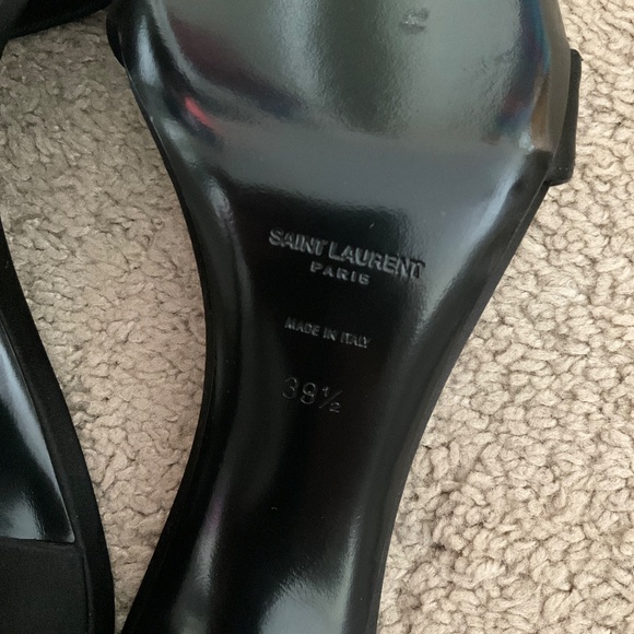 SAINT LAURENT Women's Simone Mule Sandals - Picture 10 of 10